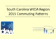 S.C. WIOA Region 2015 Commuting Patterns